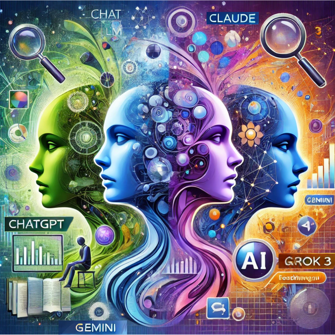 Choosing the Right AI Tool: A Guide to ChatGPT, Claude, Gemini, and Grok 3