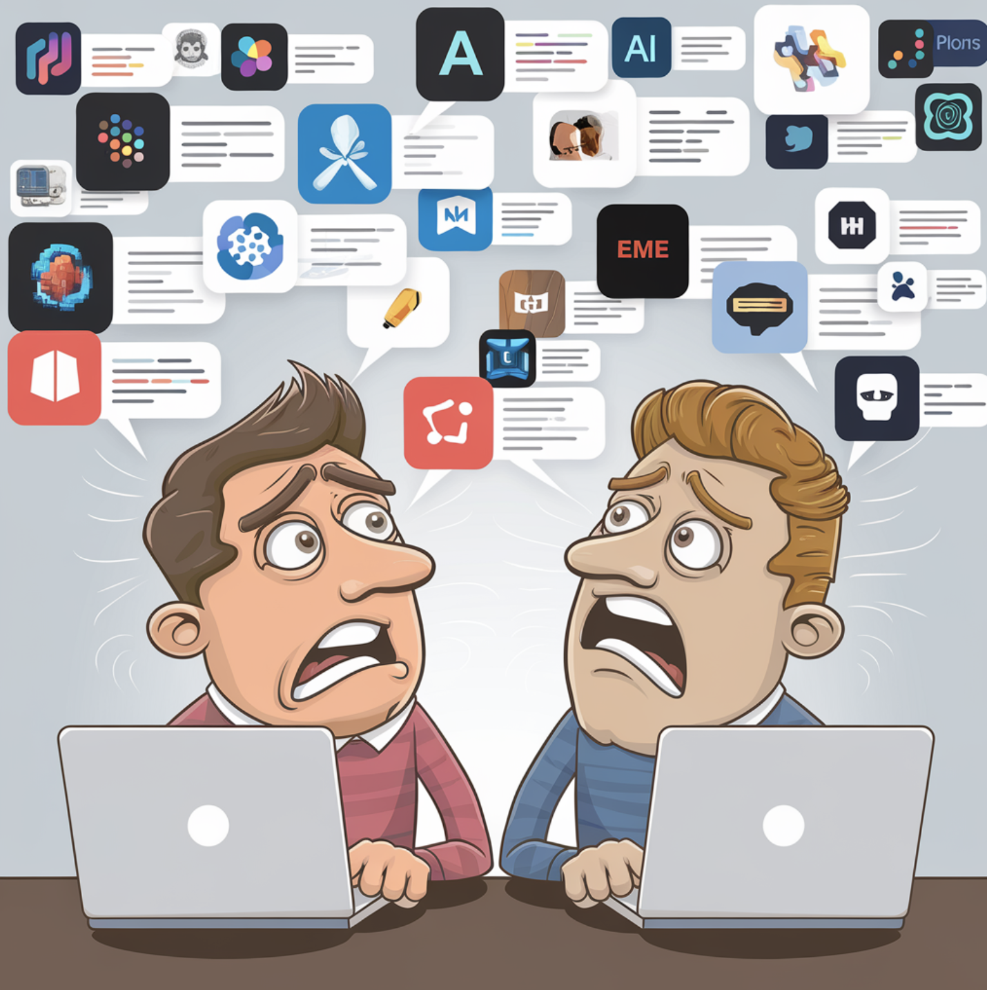 AI Overload: The Struggle of Keeping Up with New Tools